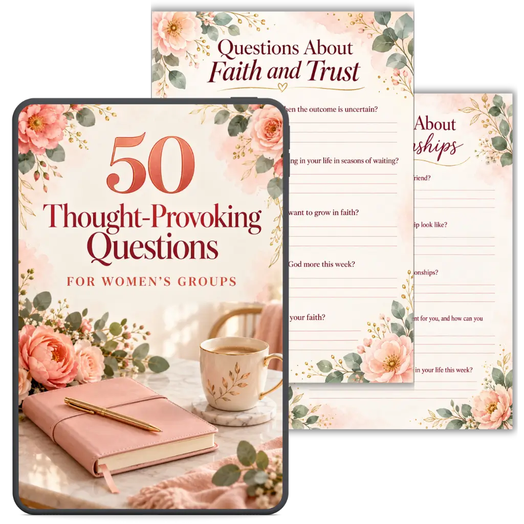 50 Thought-Provoking Questions printable resource mockup